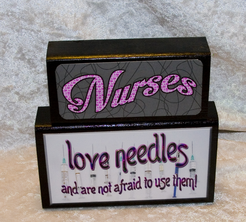 Nurses Funny Double Stack - Click Image to Close